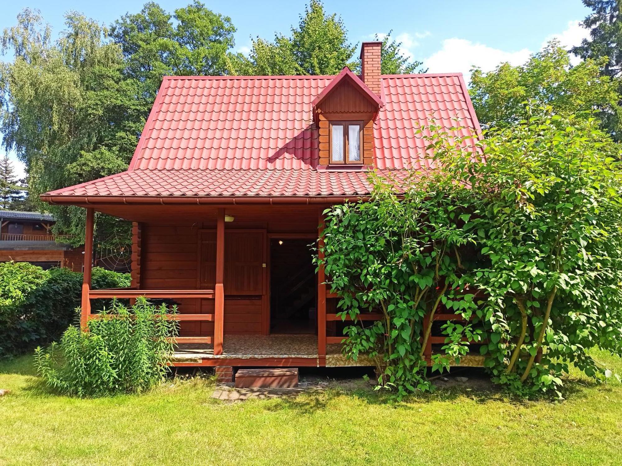 Domek Centrum Jezioro Biale Okuninka Villa Exteriör bild